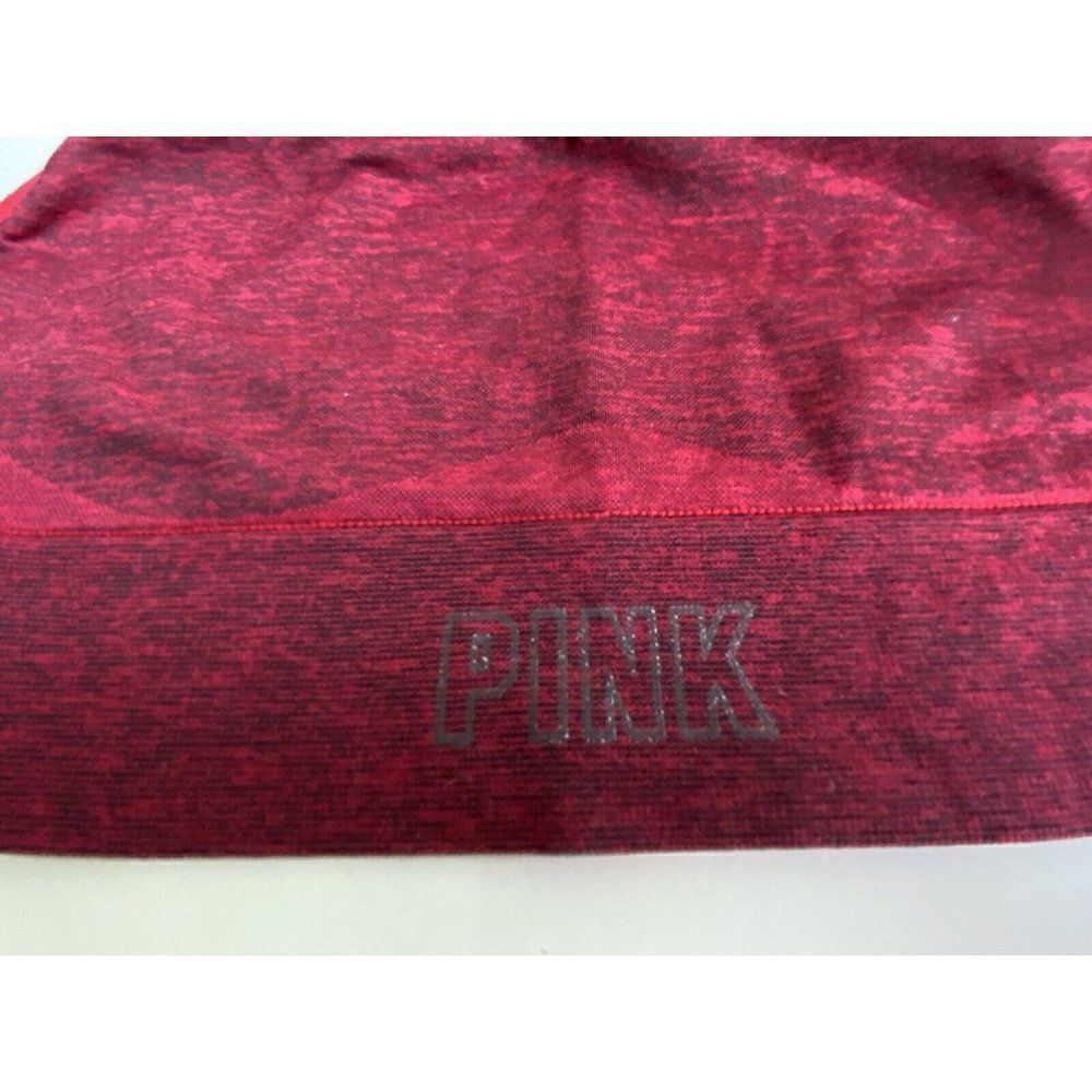 VS Pink Sport Sports Bra Size S Red - Picture 2 of 5